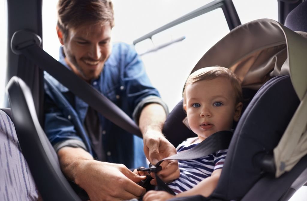 Featured - how to install infant car seat with seat belt without base